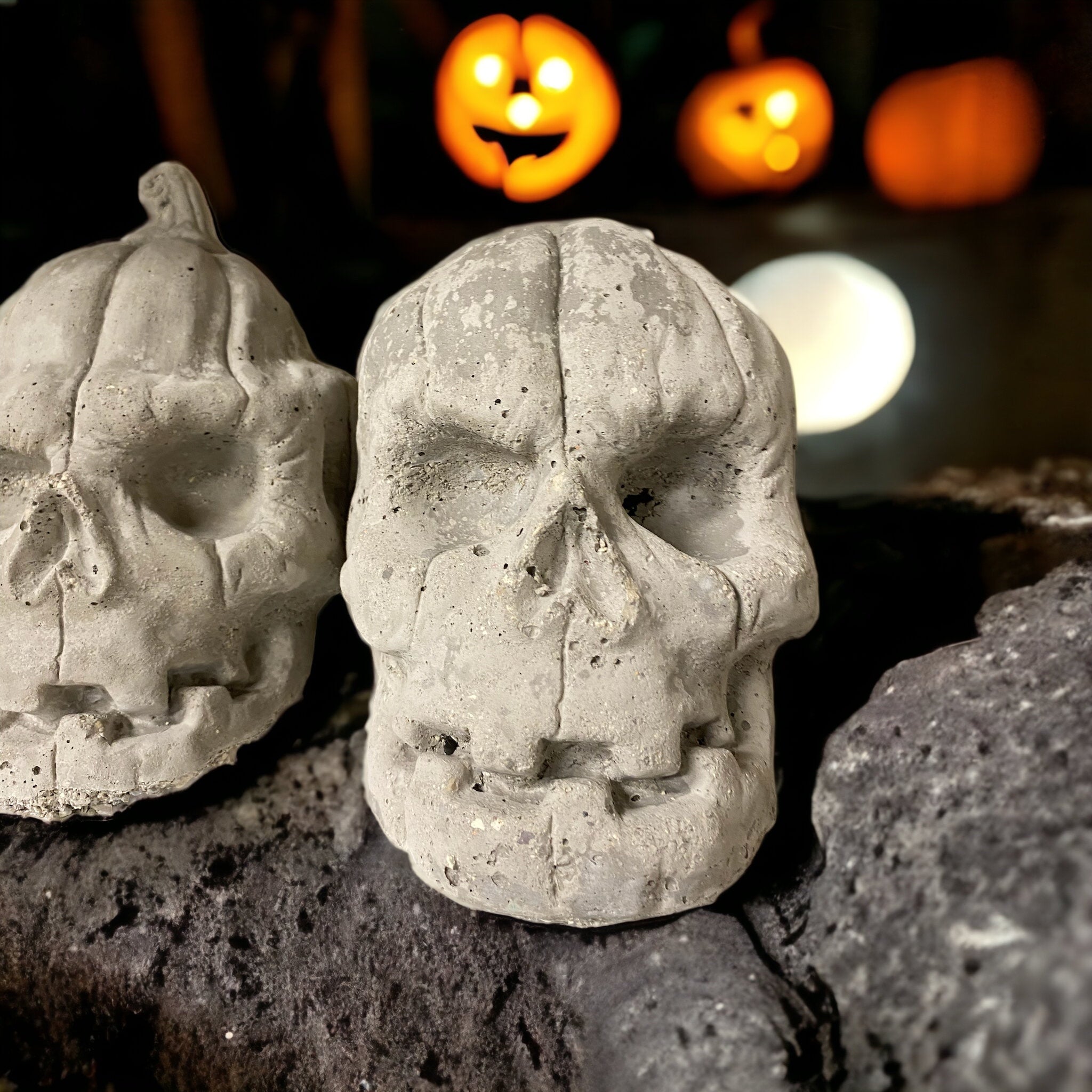 Fire-proof Pumpkin Skull