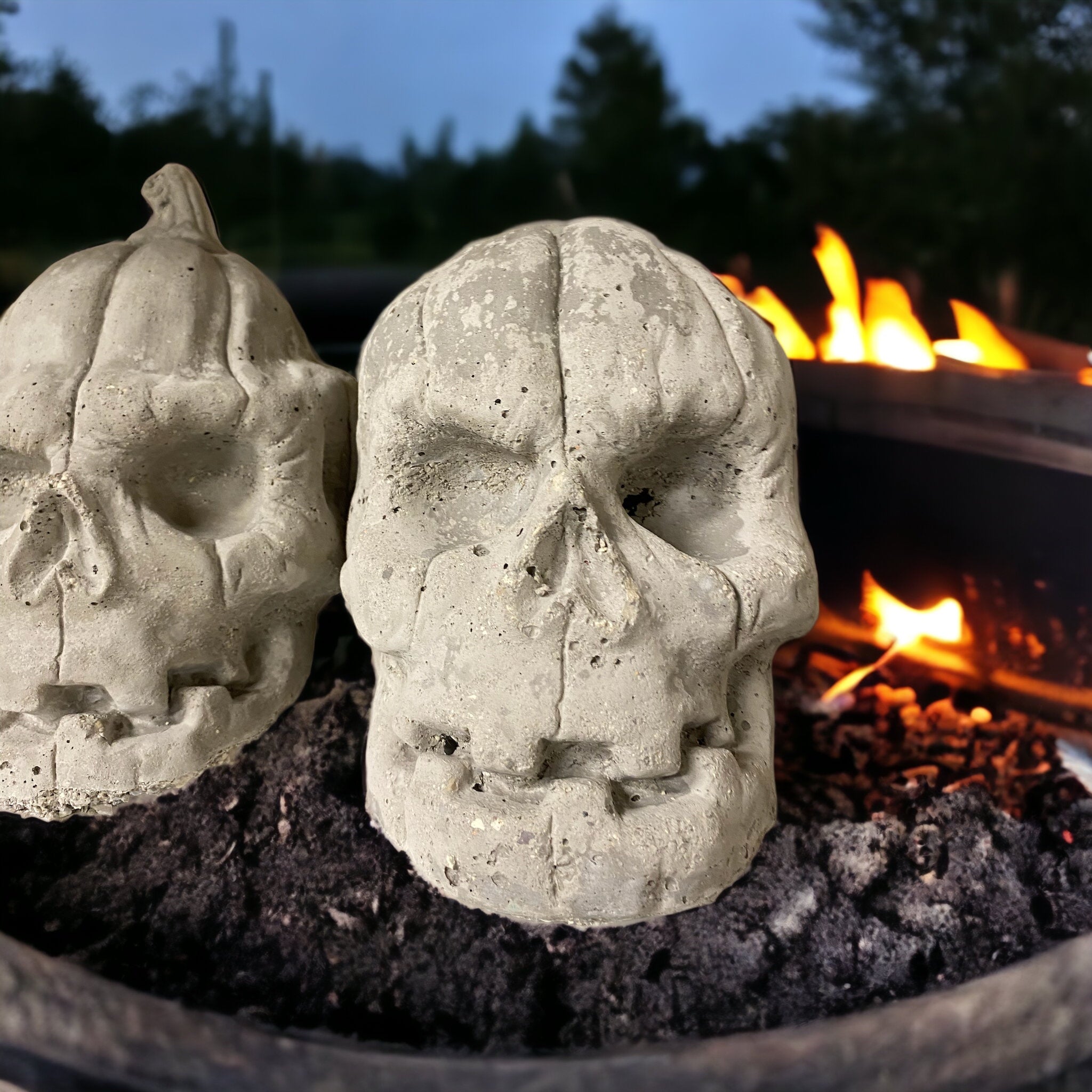 Fire-proof Pumpkin Skull