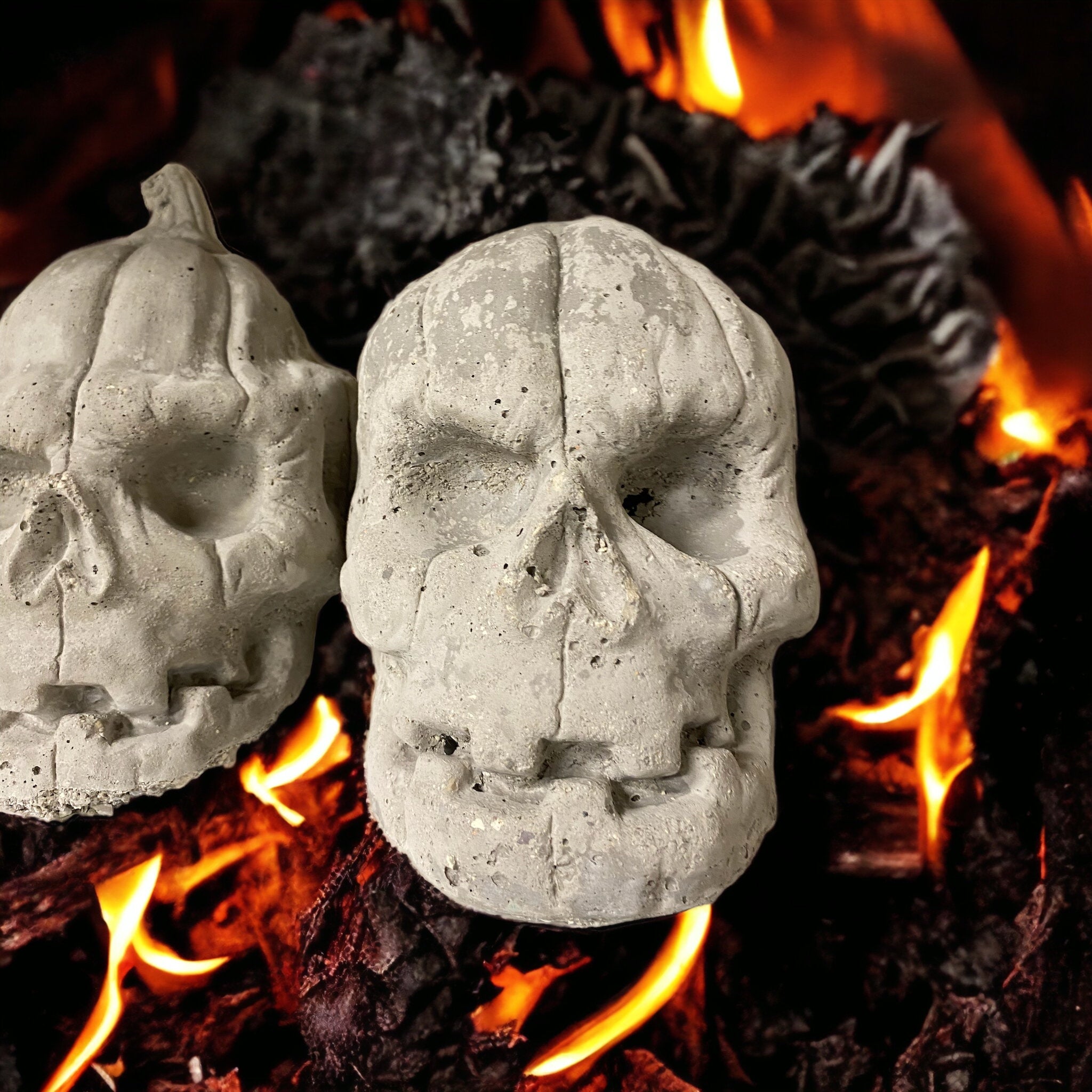 Fire-proof Pumpkin Skull