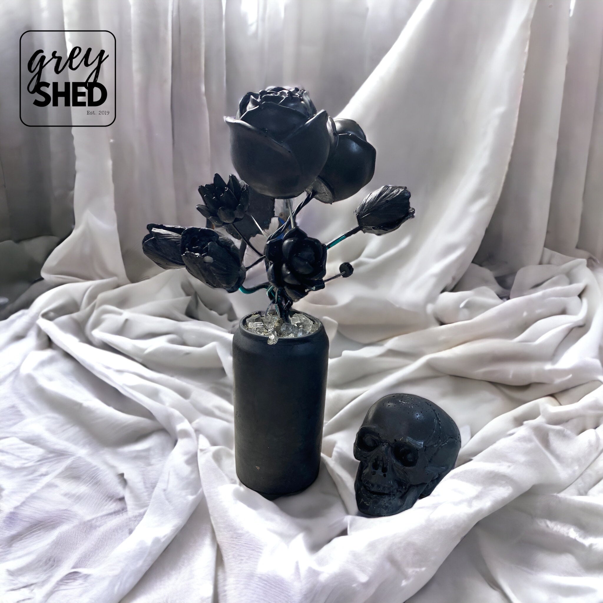 Concrete Flower Bouquet