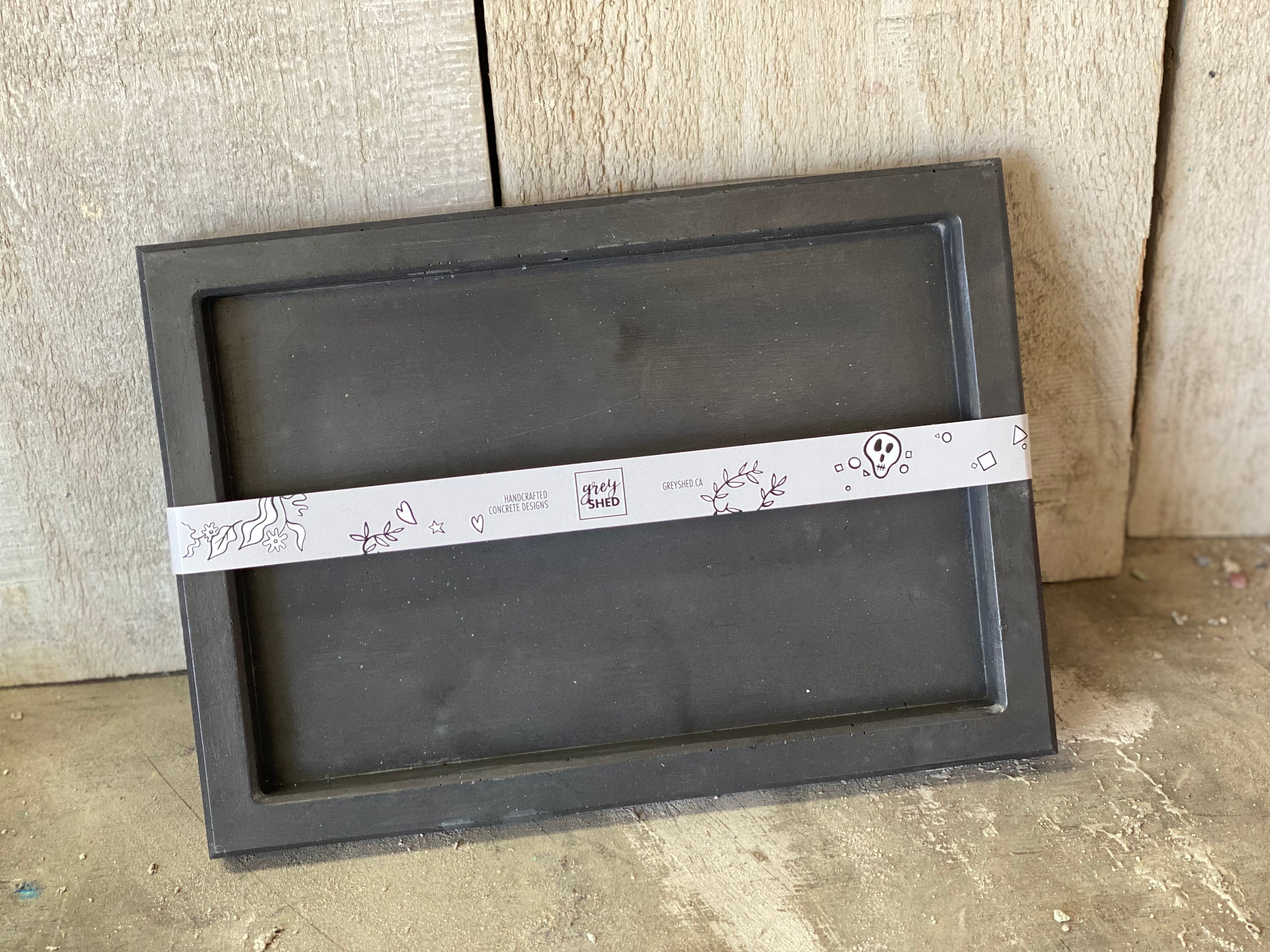 Rectangle Concrete Trays