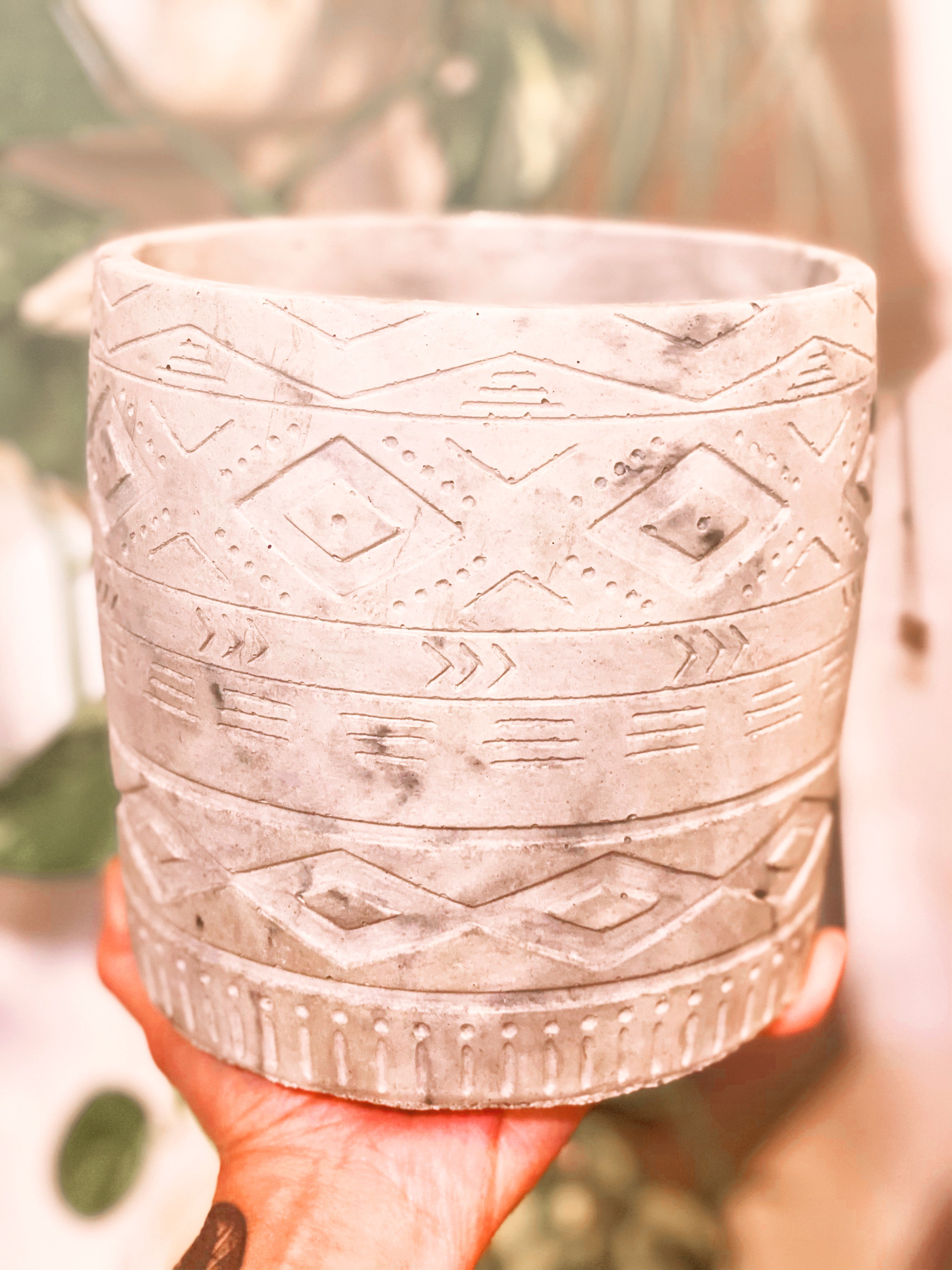 Aztec Plant Pot