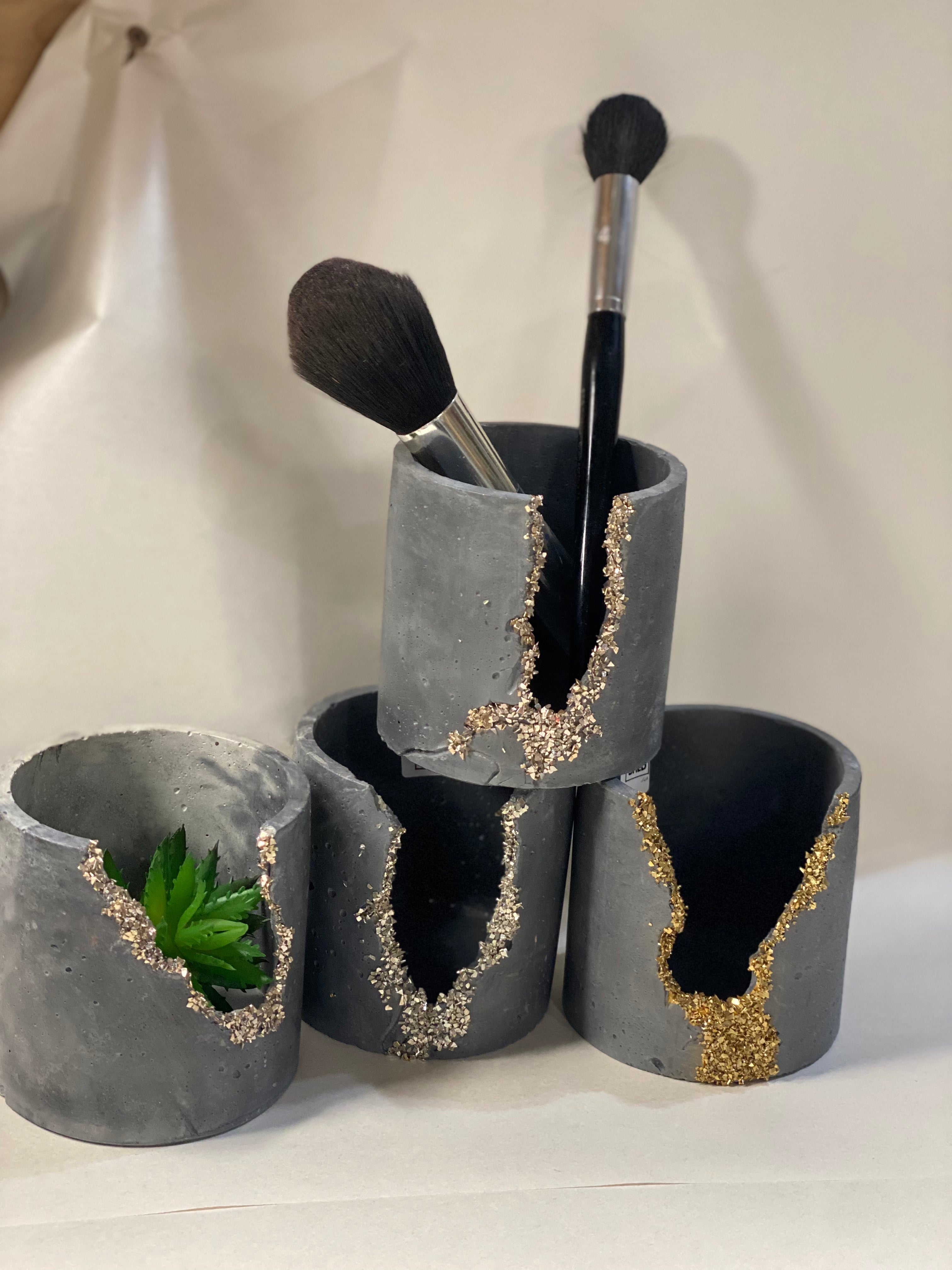 Concrete Round Cup Holder