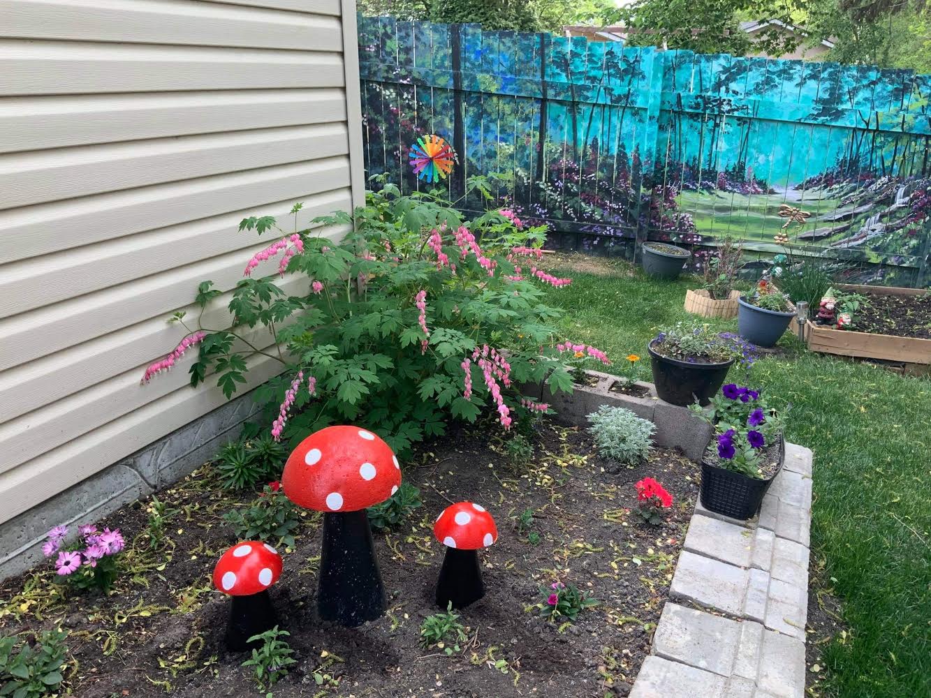 Mushrooms Garden Ornaments