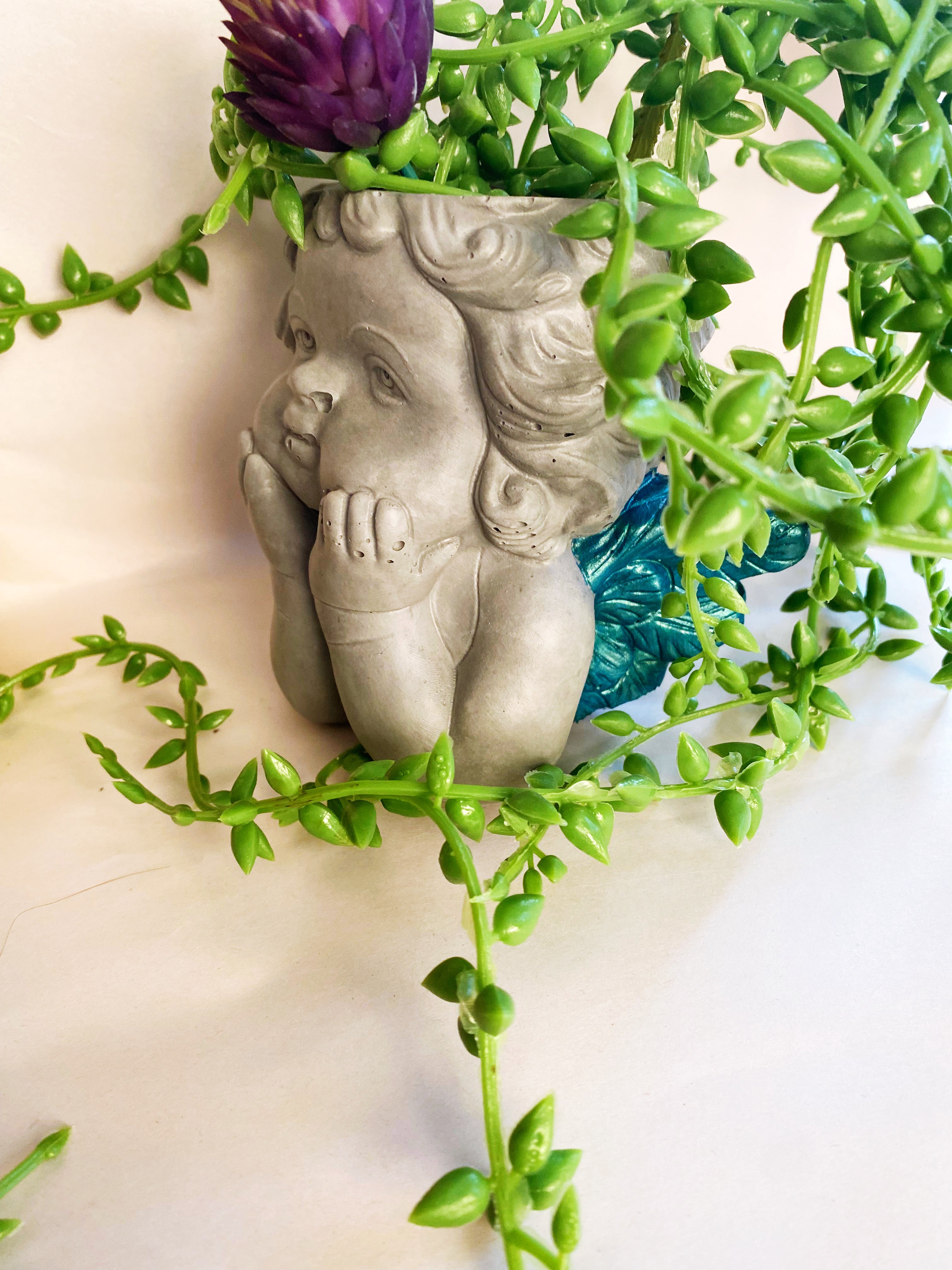 Gabriel Cherub Planter
