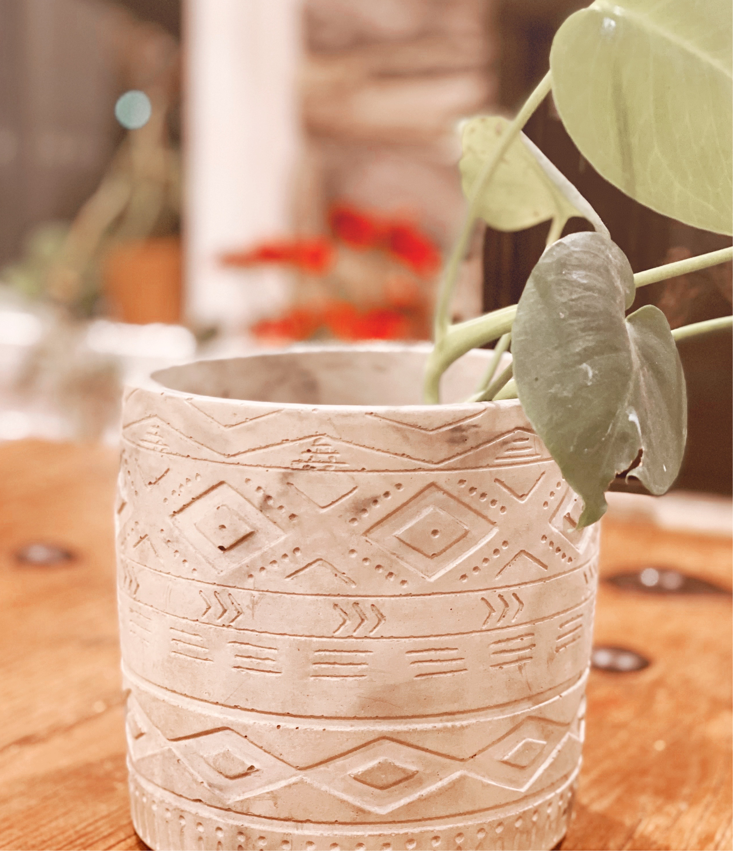 Aztec Plant Pot