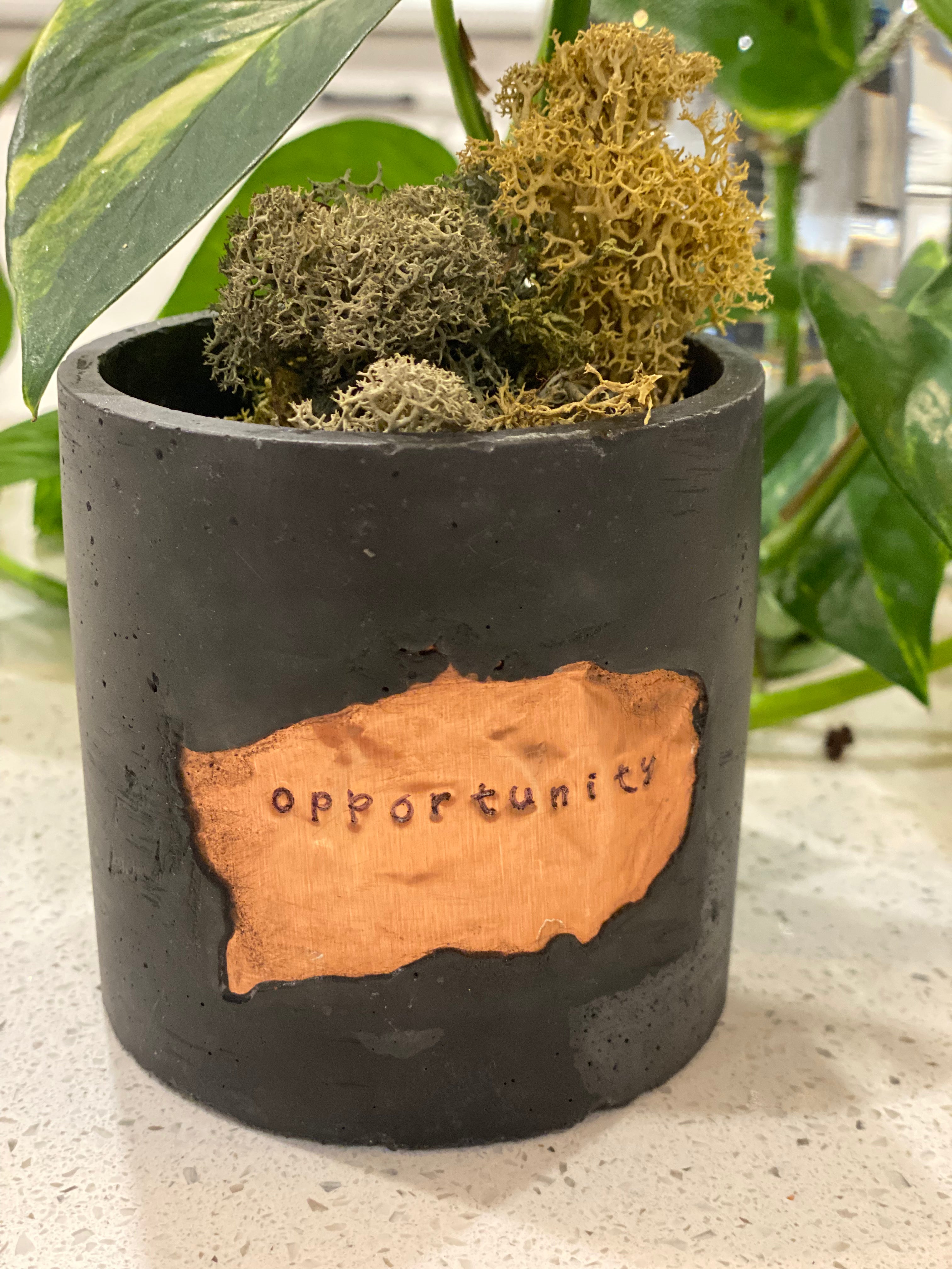 Copper + Stone Holder