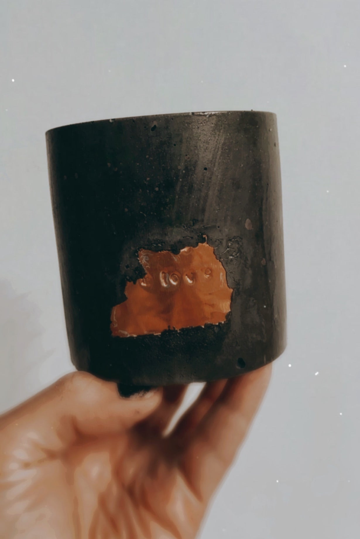 Copper + Stone Holder