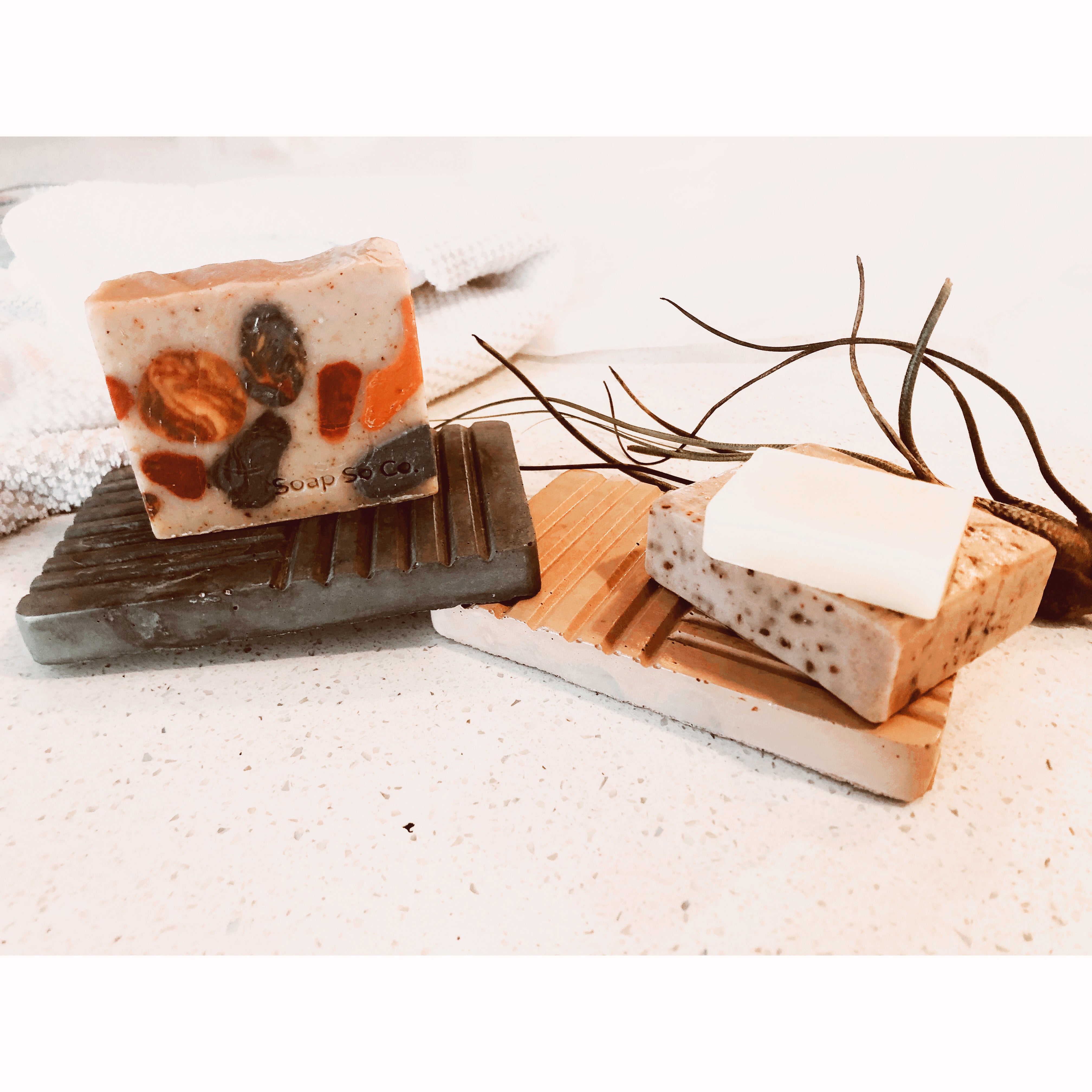 Classic Concrete Soap Tray