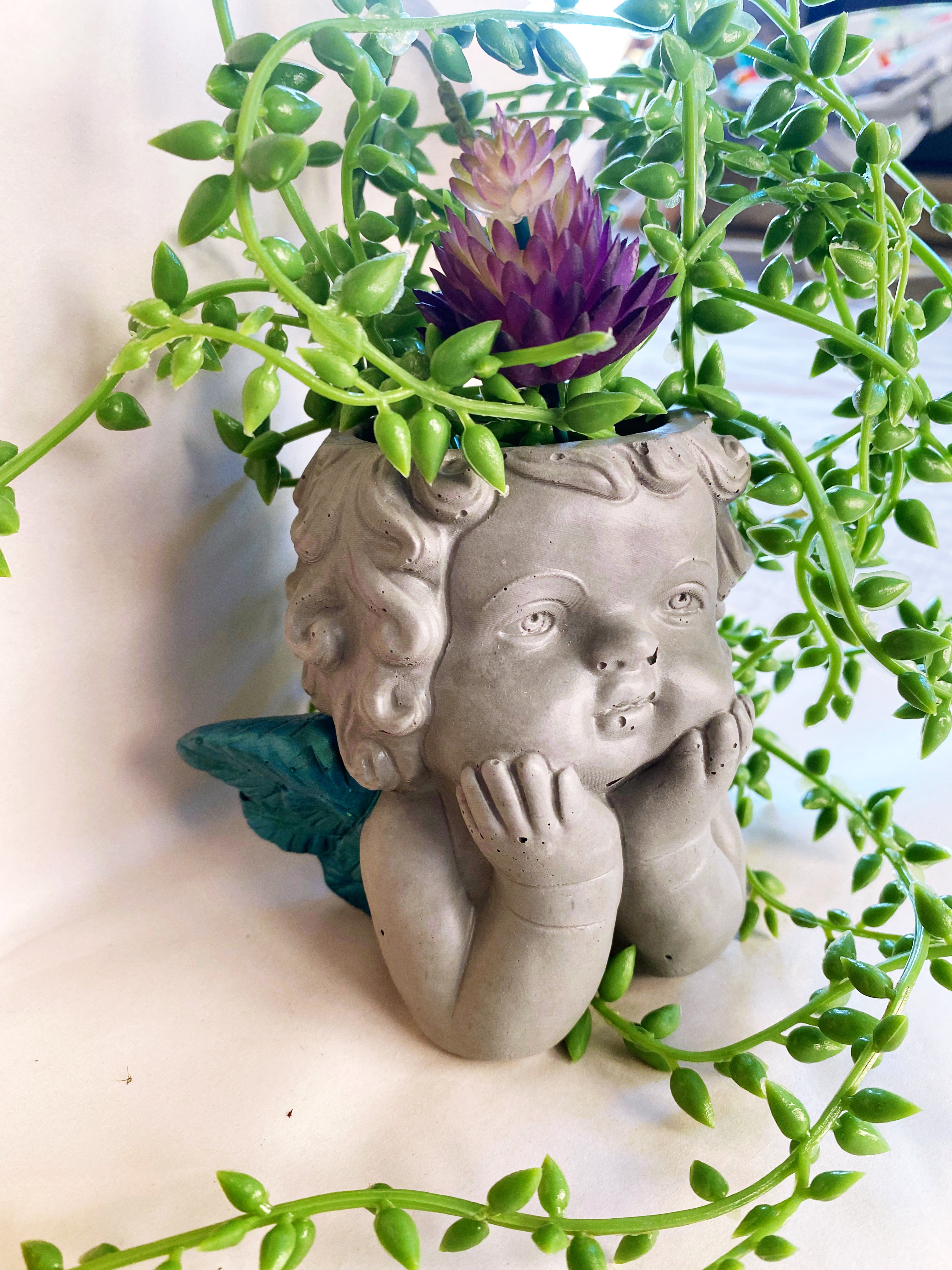 Gabriel Cherub Planter