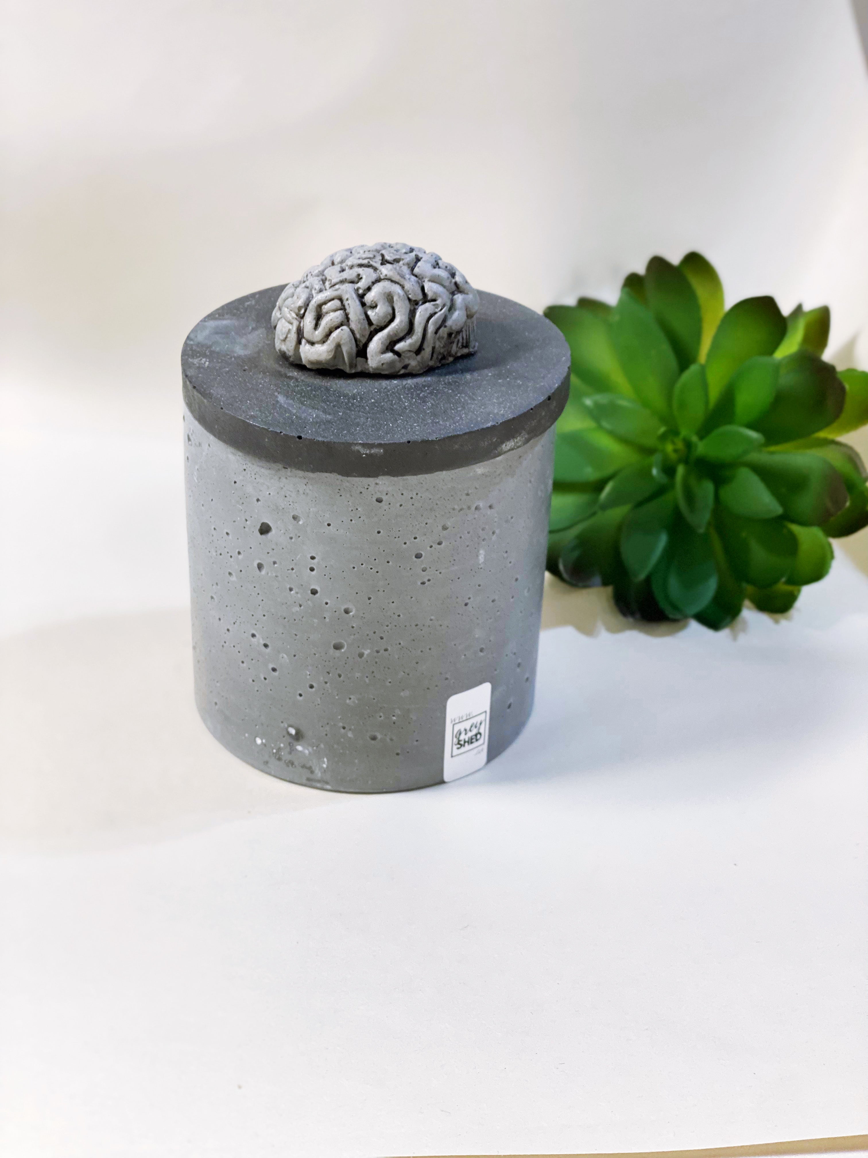 Concrete Container with Lid