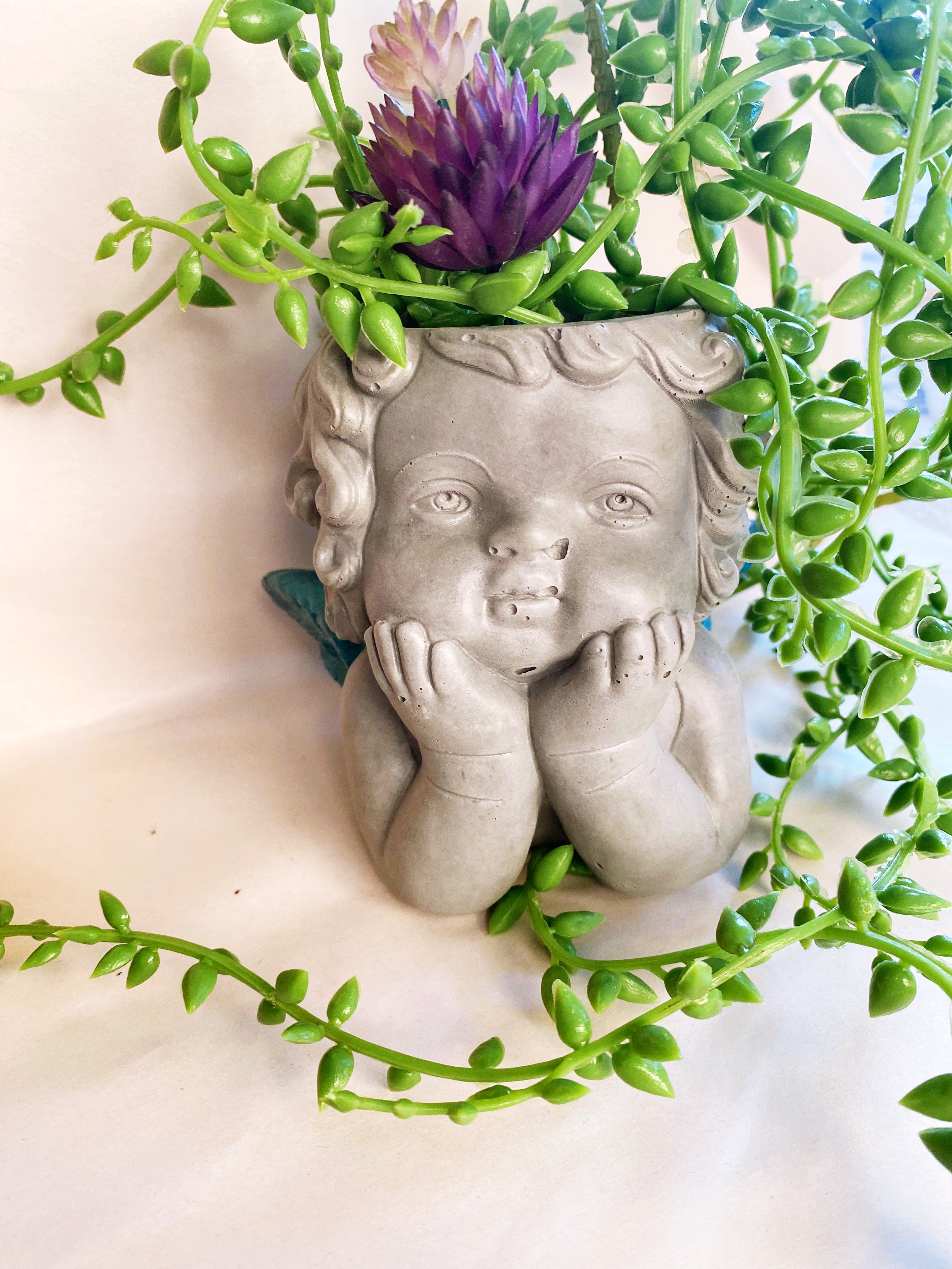 Gabriel Cherub Planter