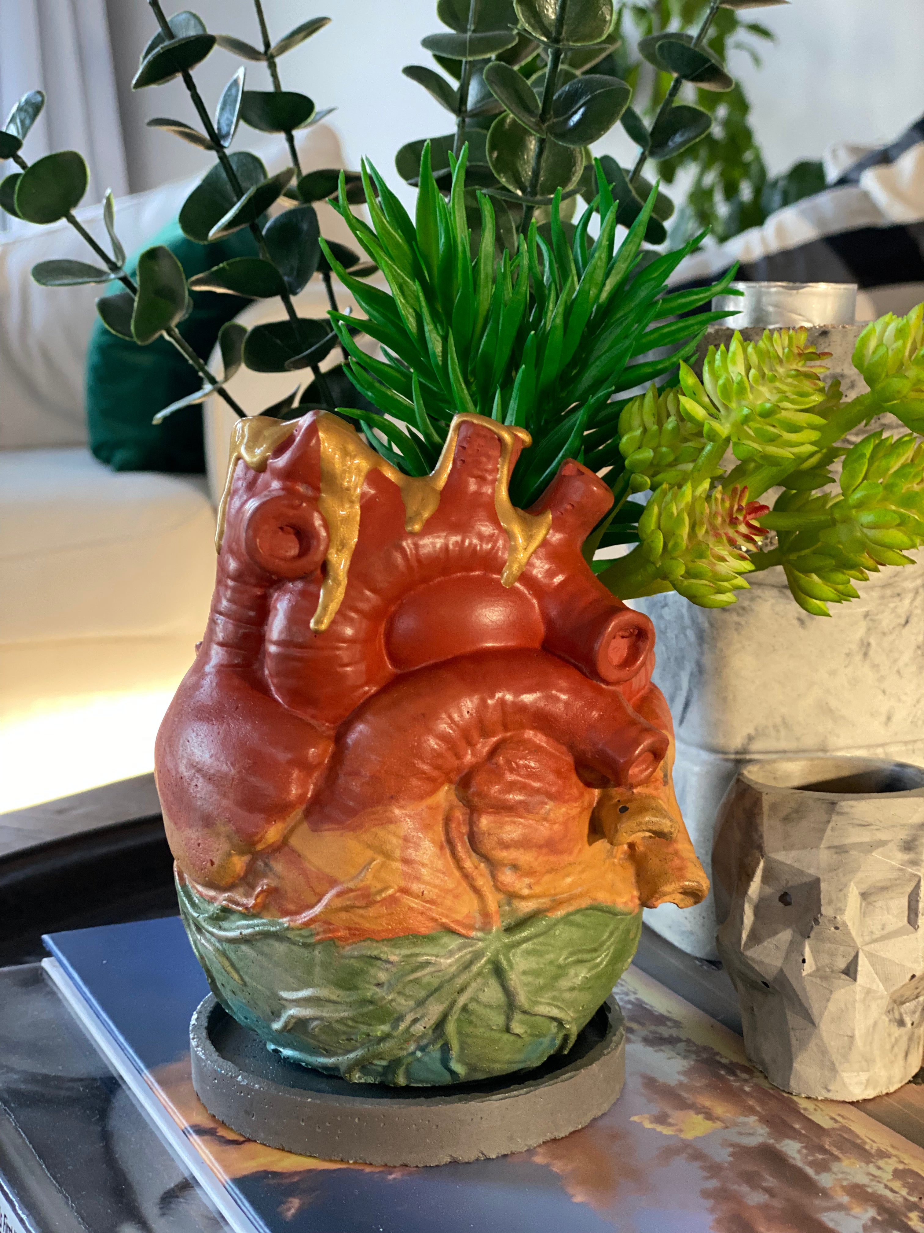 Anatomical Heart Planter