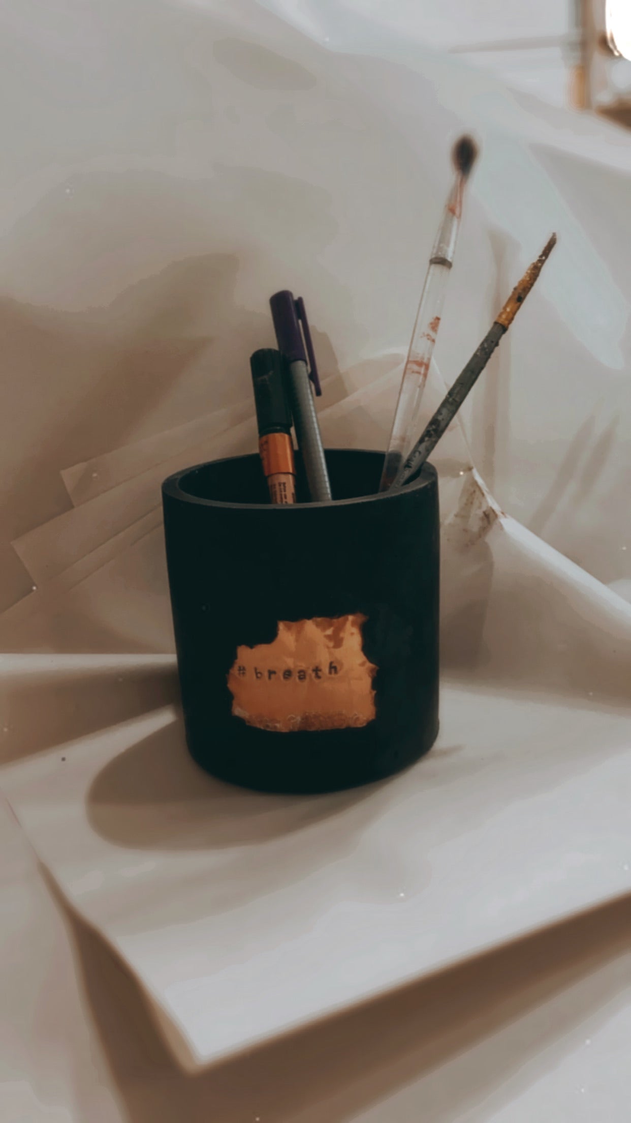 Copper + Stone Holder
