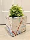 Concrete Cube Planter