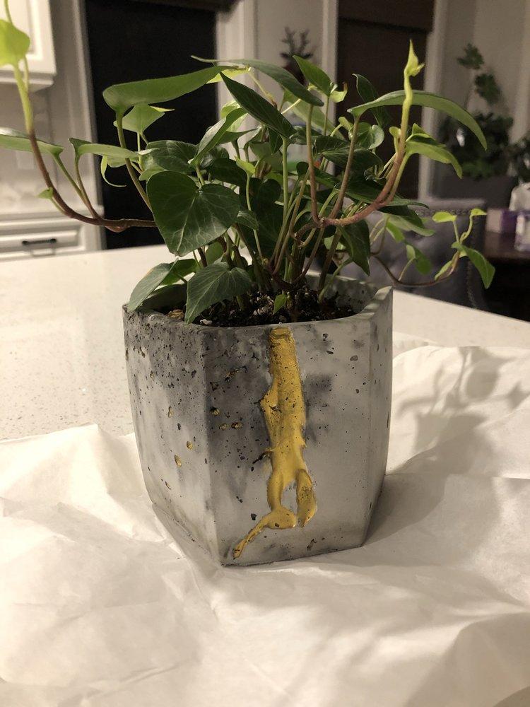 Concrete Geometric Planter