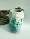 Concrete Skull Planters
